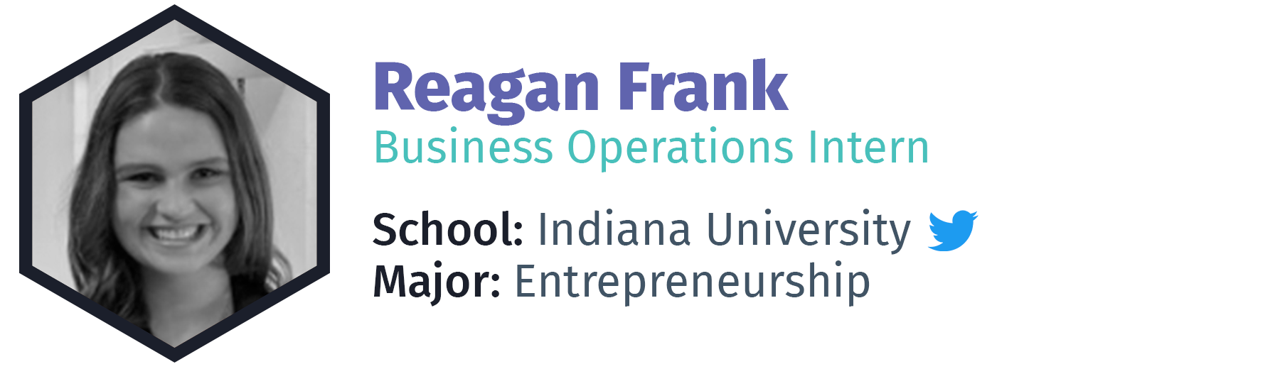 Reagan Frank - Business Operations Intern