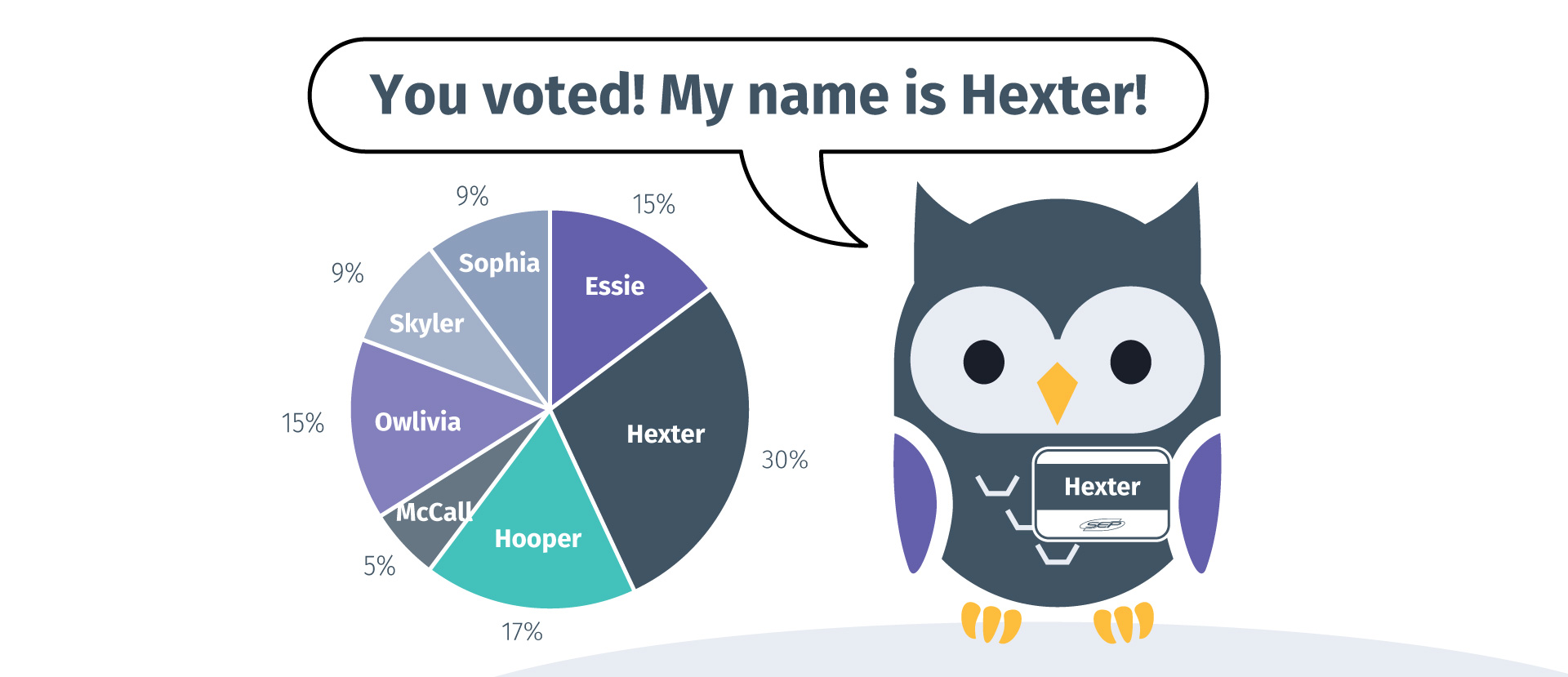 SEP owl mascot name results